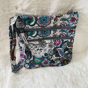 Vera Bradley x Star Wars Far Far Away Light vs. Dark Triple Zip Hipster Bag